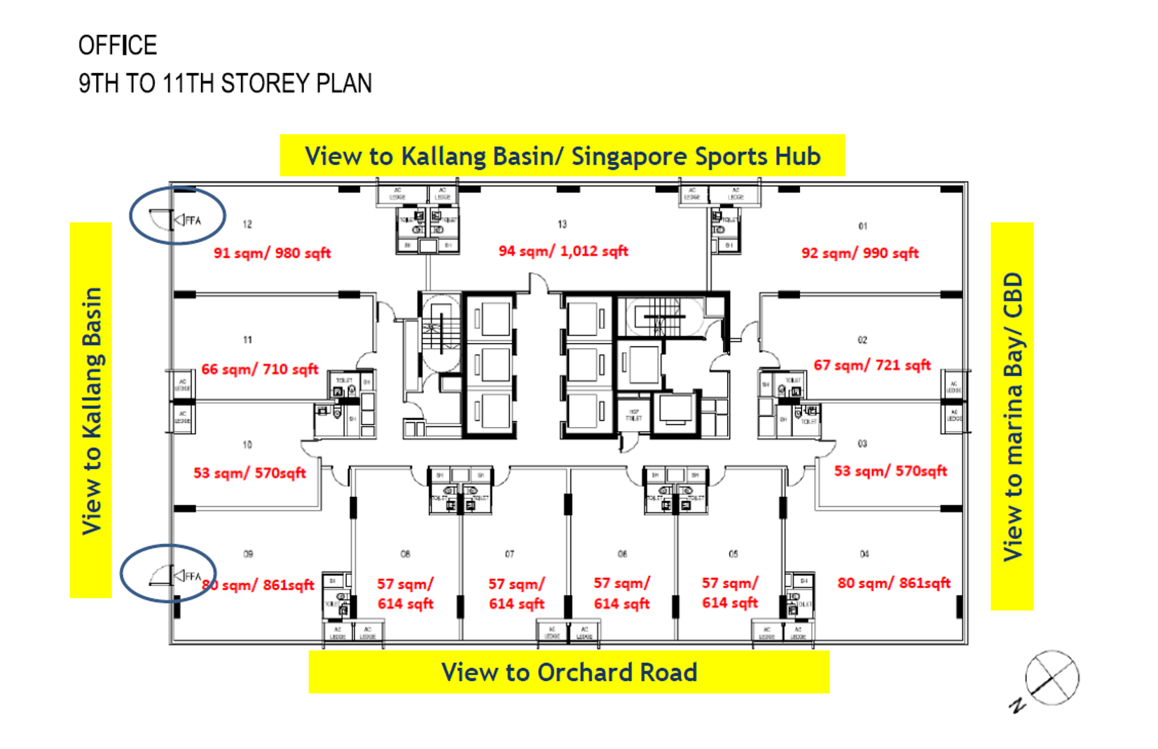 centrium square floor plan