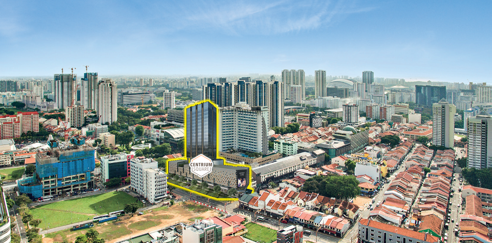 centrium location map