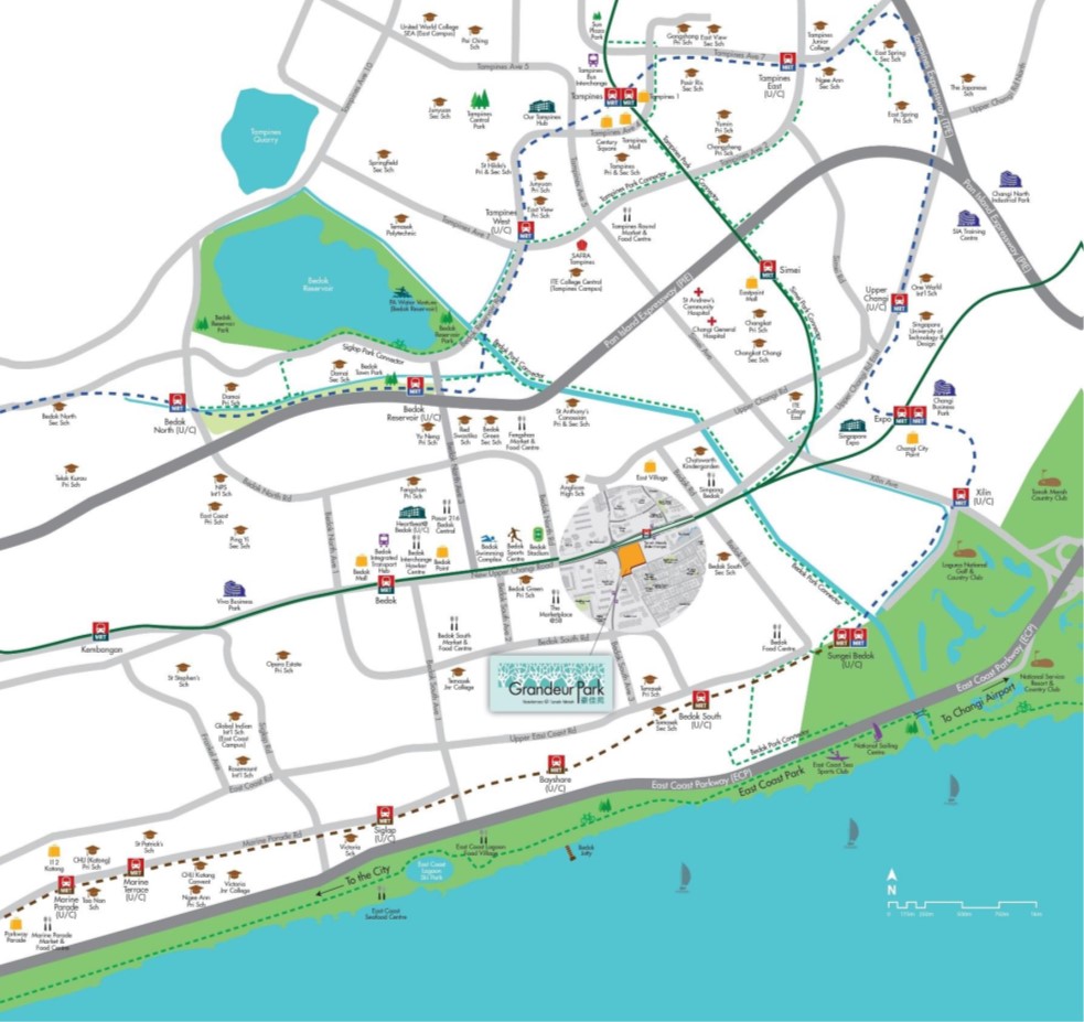 Grandeur Park Residences Location