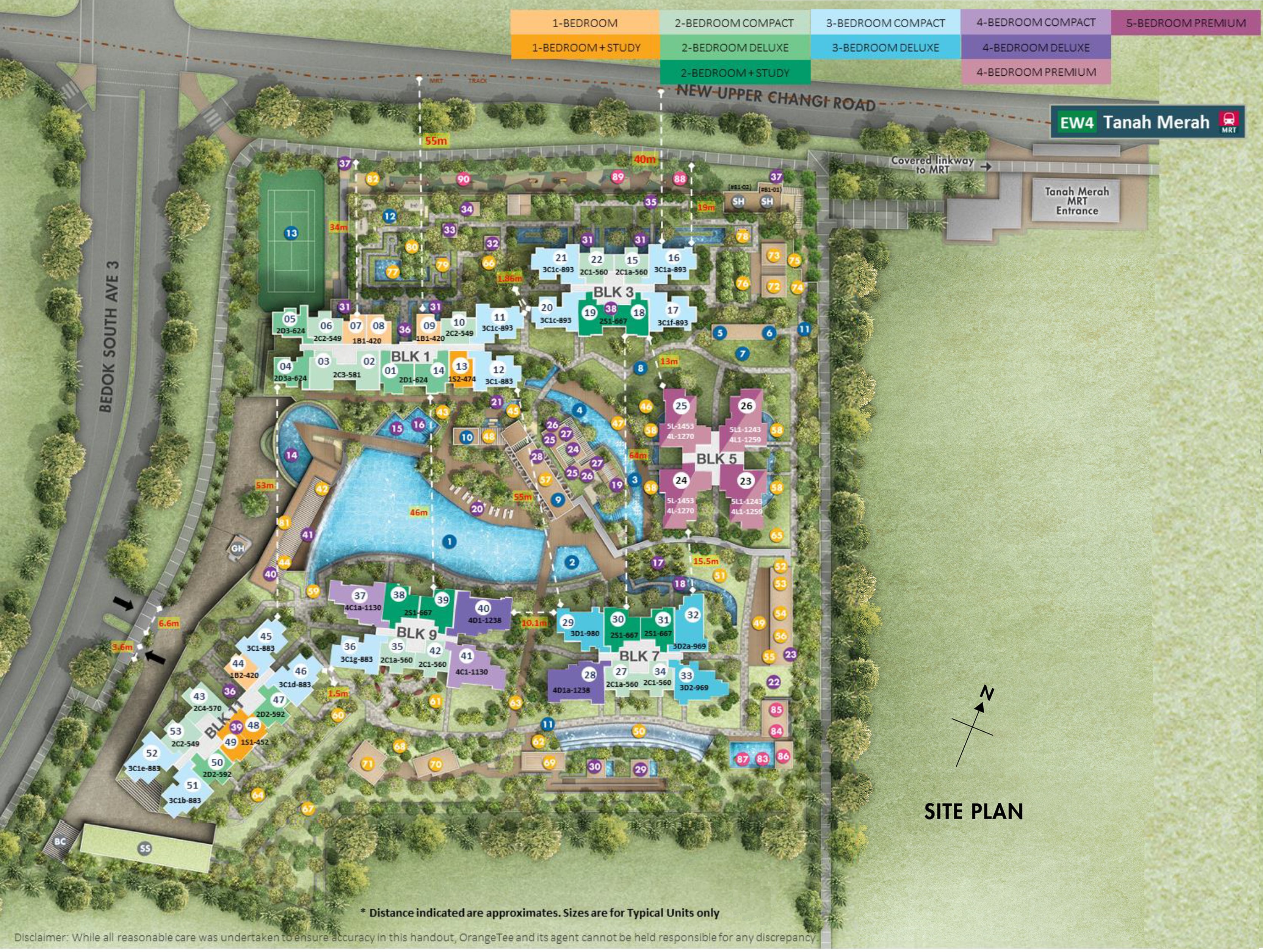 Grandeur Park Residences - Site Plan