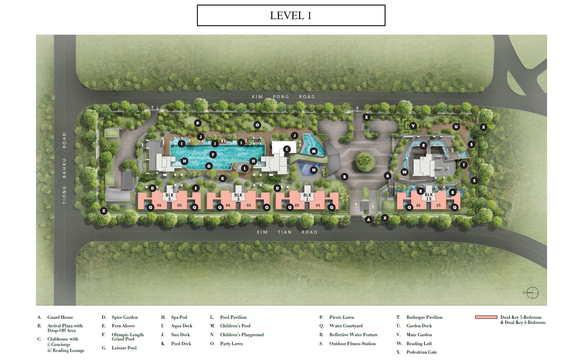 Grandeur Park Residences - Site Plan