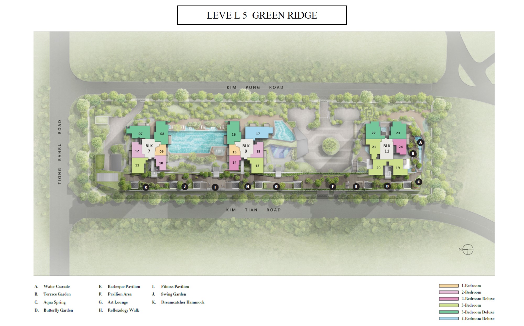 Grandeur Park Residences - Site Plan