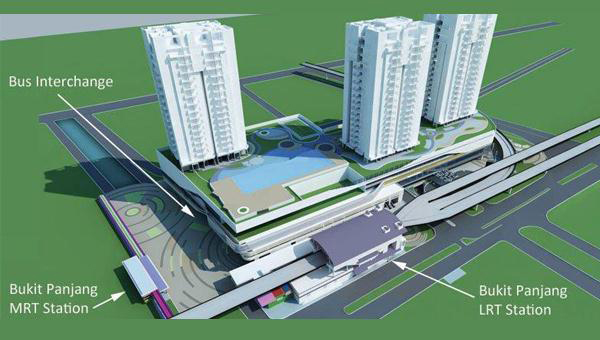 Hillion Residences model