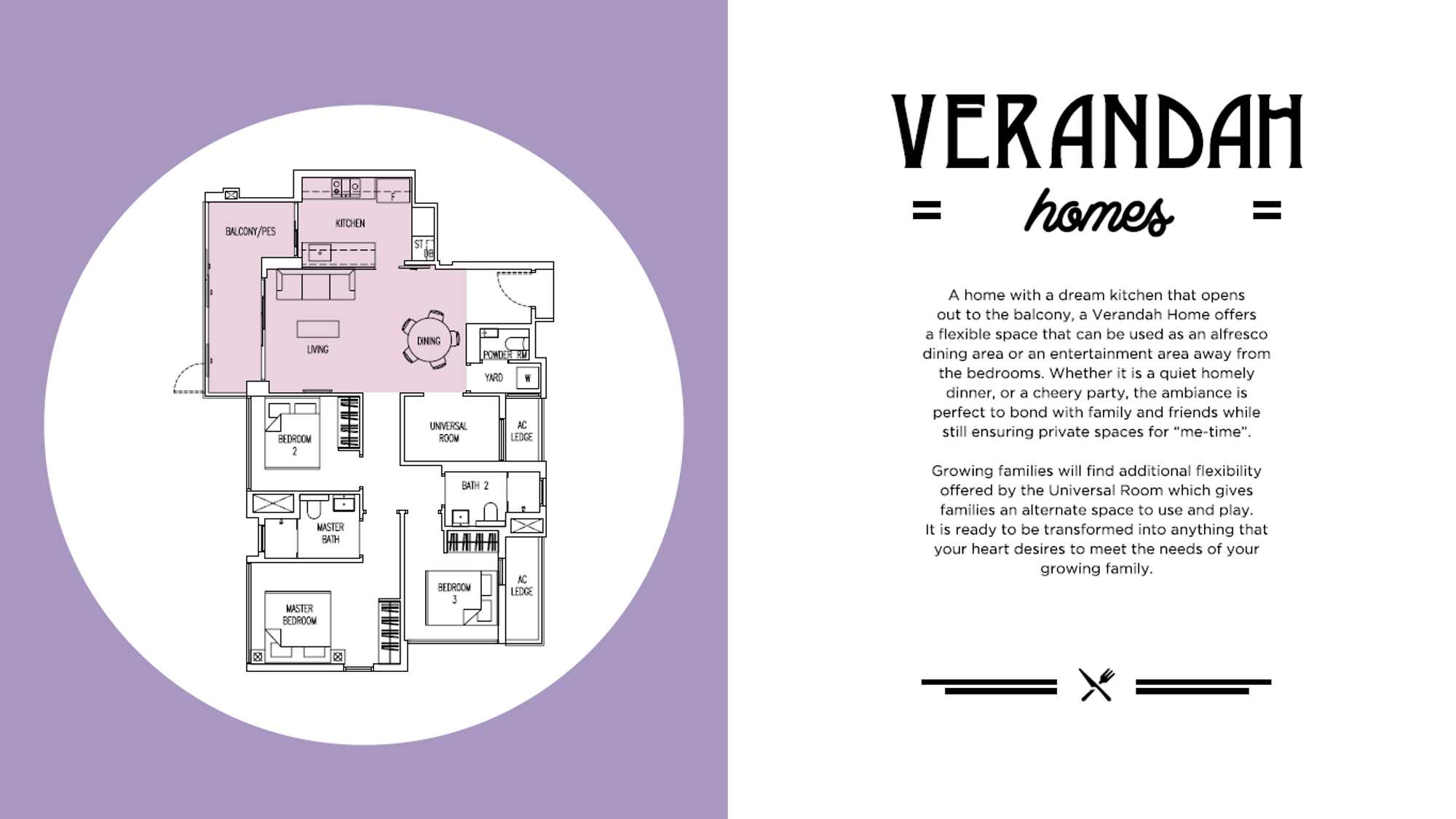 Verandah layout