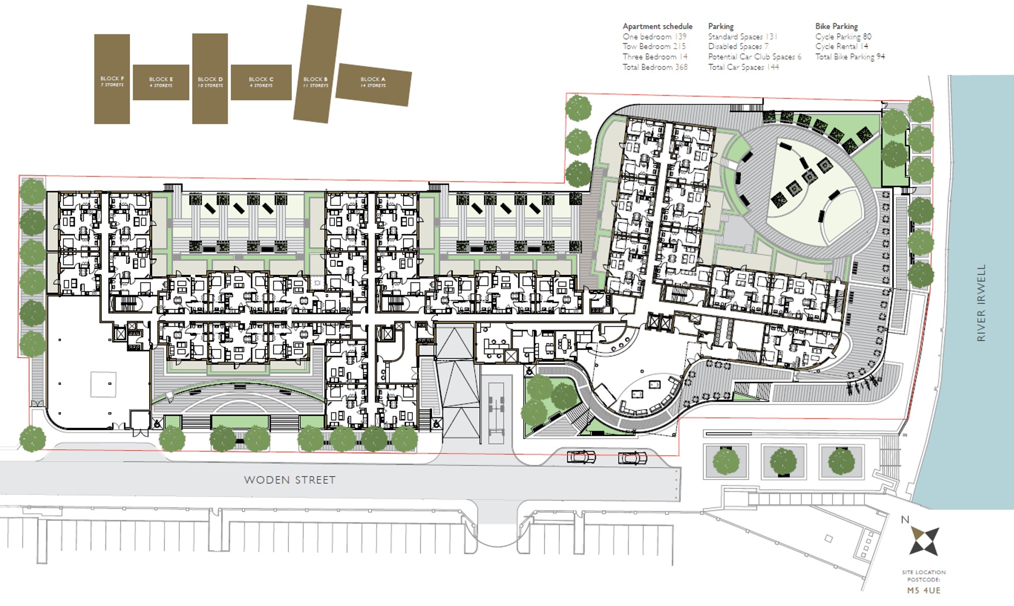 Downtown Site Map