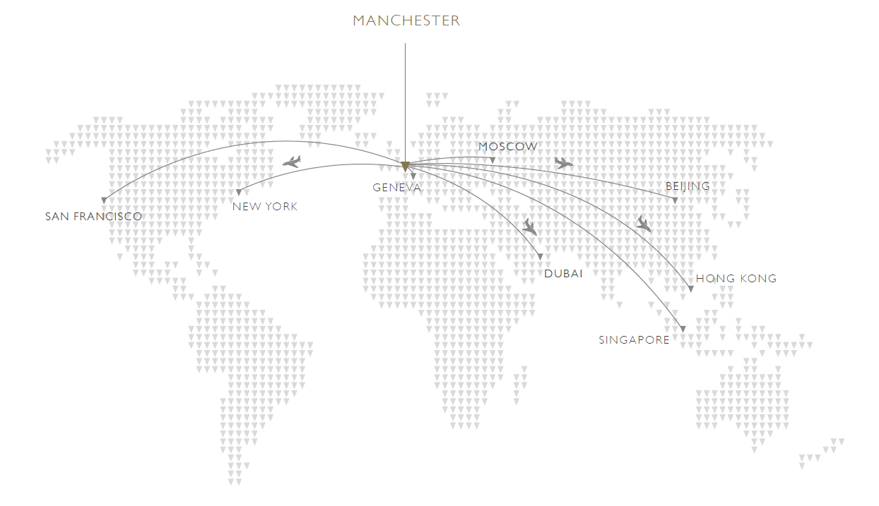 connectivity of Manchester